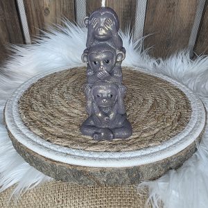 Bougie moulée animaux de la sagesse