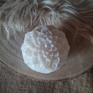 Bougie moulée renversante