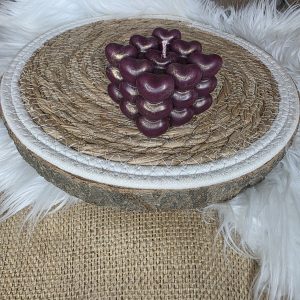 Bougie moulée cube d&rsquo;amour