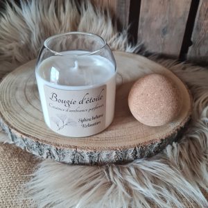 Bougie sphère bohème parfumée