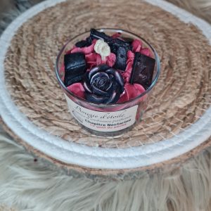 Bougie Gourmande Thème Roman Noir – Chapitre Nectarine