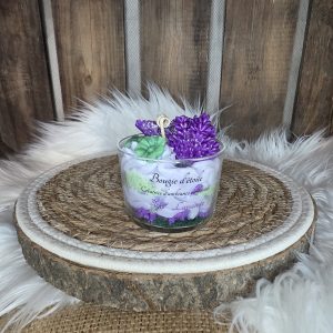 Bougie gourmande de Provence parfum lavande
