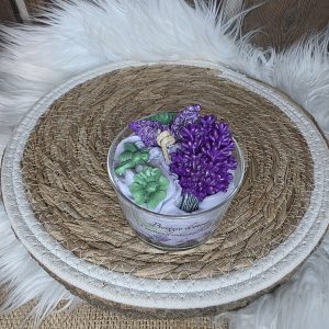 Bougie gourmande de Provence parfum lavande