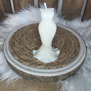 Bougie moulée robe d&rsquo;évènement