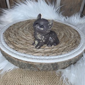 Bougie moulée chaton